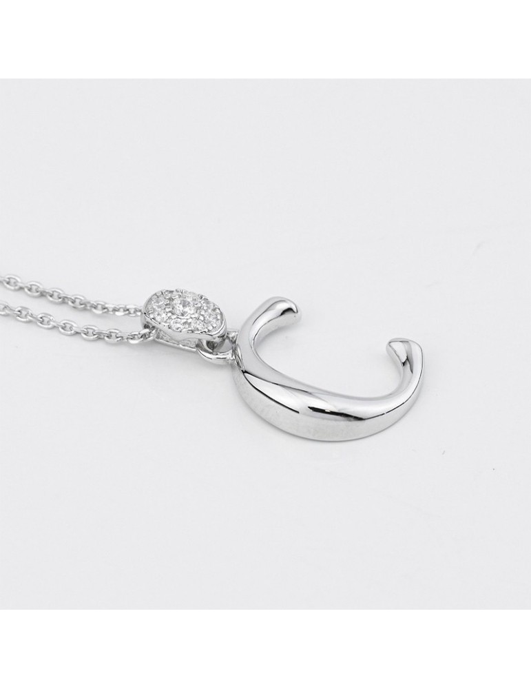 Girocollo Boccadamo - Sophie - Argento 925% - Zirconi-Lettera C-GR904C