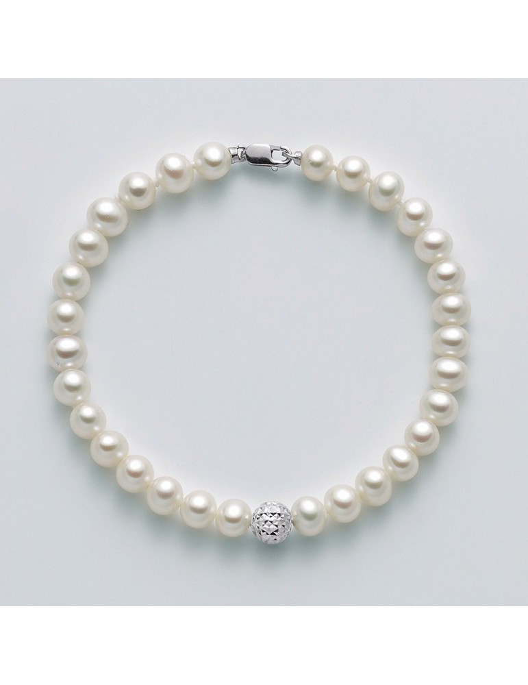MILUNA BRACELET WITH PARURE PEARLS - 0