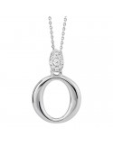 Girocollo Boccadamo - Sophie - Argento 925% - Zirconi-Lettera O-GR904O
