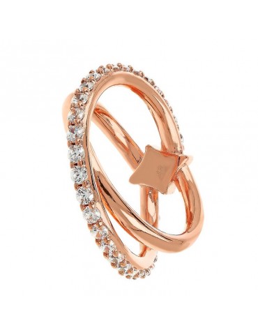 Anello Bronzallure-Altissima-Intrecciato-Cubic Zirconia-WSBZ02412.WR-18