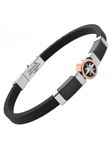 Zancan Bracelet - Hi-teck - Compass Rose - PVD Rose Gold - EHB424