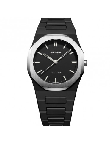 Orologio D1 Milano - Polycarbon - Moonglade - 40,5 mm - Nero - PCBJ14