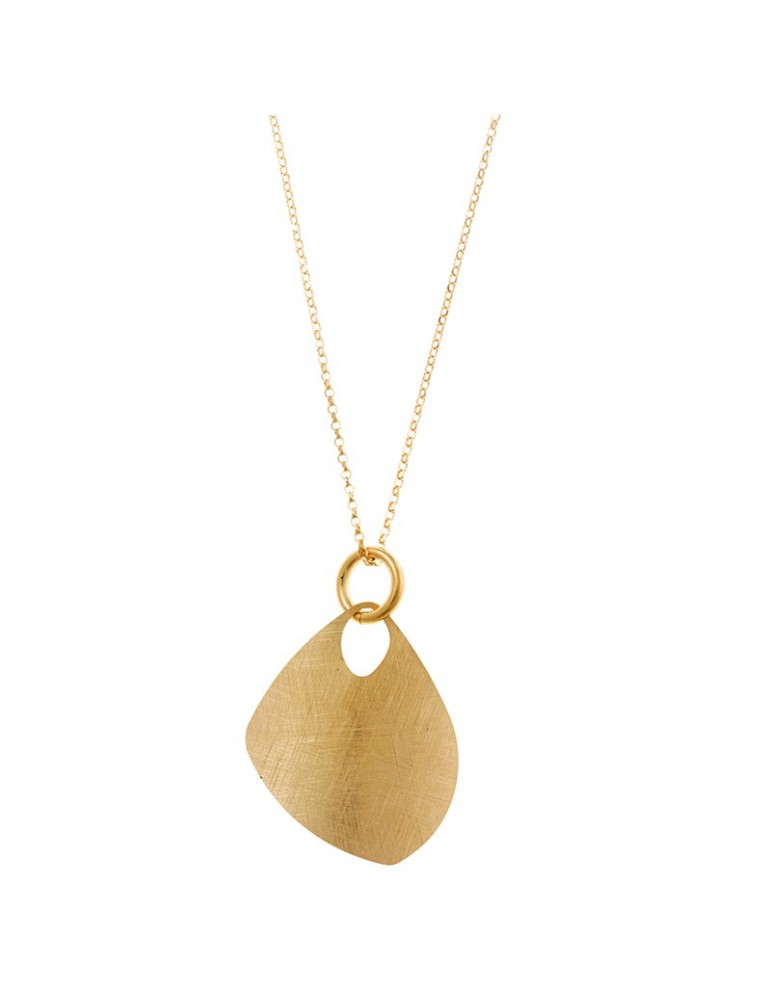 Collana Salvatore Plata-Bamboo-Ciondolo Triangolare Arrotondato-203C0070