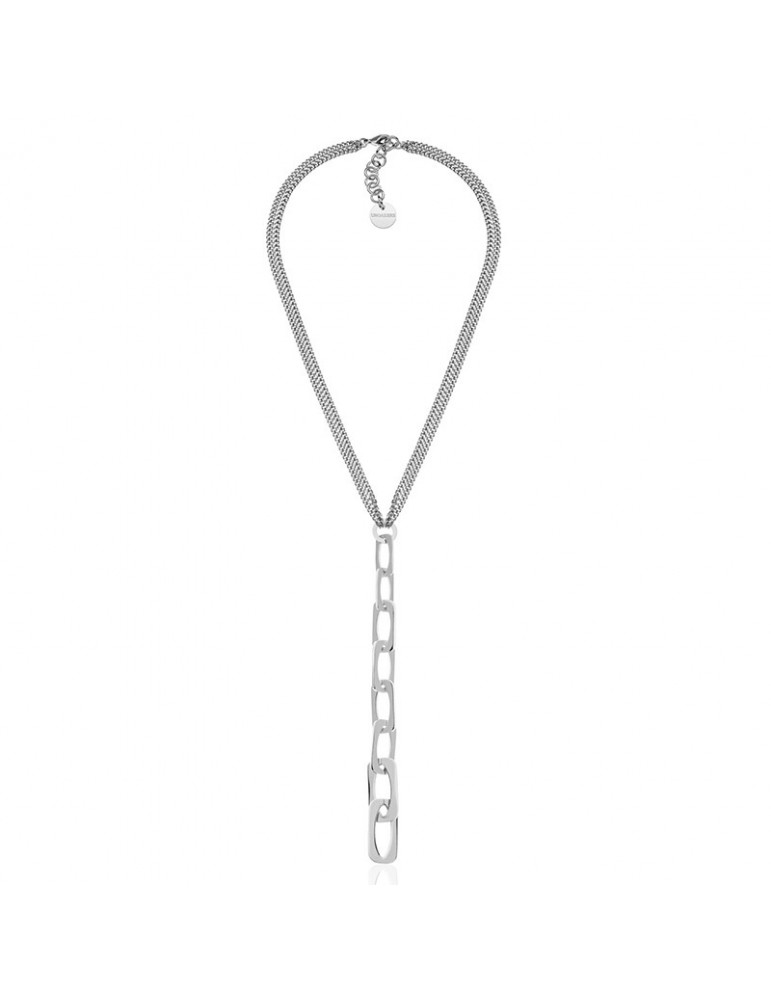 Collana Unoaerre - Silver - ad Y - Catena Multifilo - 16EXH0014B