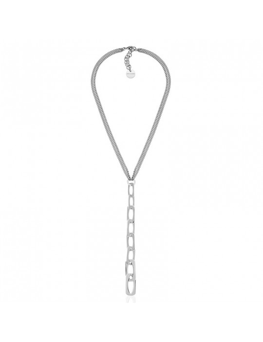Collana Unoaerre - Silver - ad Y - Catena Multifilo - 16EXH0014B
