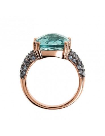Bronzallure Ring-Prisma Gem Square Green-Size 12-WSBZ02179.GREEN 2