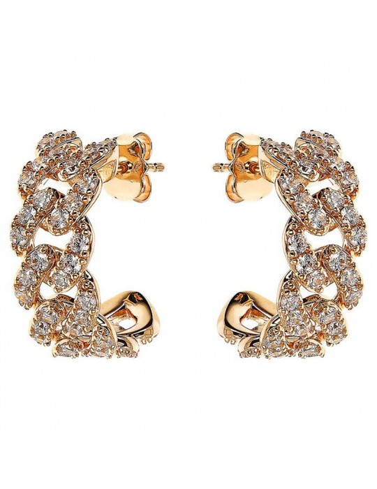 Orecchini Bronzallure-Altissima-Gold-Catena Grumetta-WSBZ02379Y.WHI-CZ