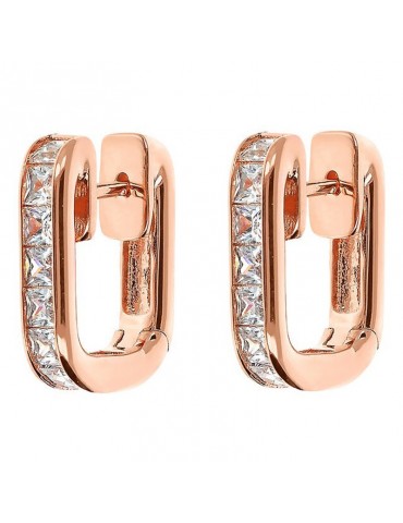 Bronzallure Earrings - Altissima - Square Circle -WSBZ02411.WR
