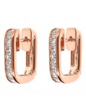 Bronzallure Earrings - Altissima - Square Circle -WSBZ02411.WR