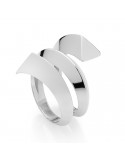 Unoaerre Ring - Silver - Contrariè - Triple Round - 10EXA0020B-1AR