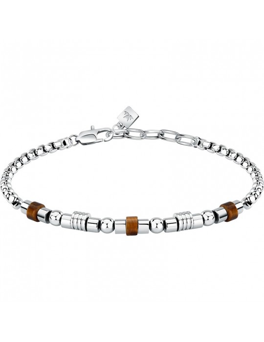 Morellato Bracelet - Pearls - Steel - Tiger's Eye - S1743