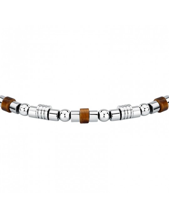 Morellato Bracelet - Pearls - Steel - Tiger's Eye - S1743