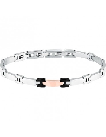 Bracciale Morellato - Motown - Acciaio - Maglia Rose Gold - SALS102