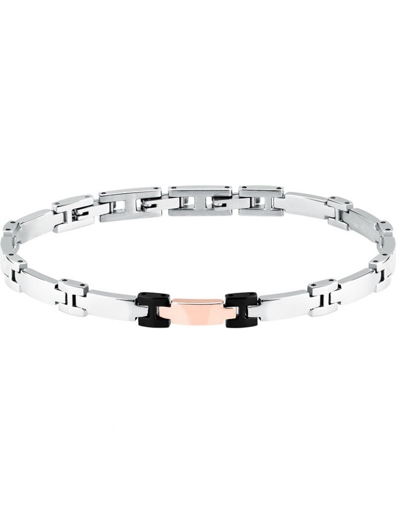 Bracciale Morellato - Motown - Acciaio - Maglia Rose Gold - SALS102