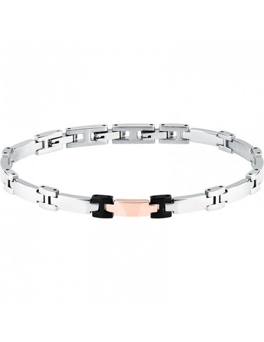 Morellato bracelet - Motown - Steel - Rose Gold mesh - SALS102