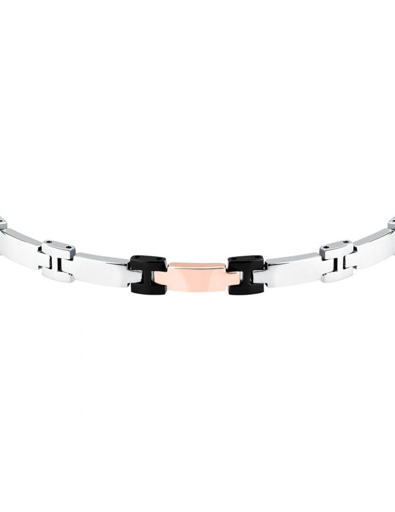 Morellato bracelet - Motown - Steel - Rose Gold mesh - SALS102