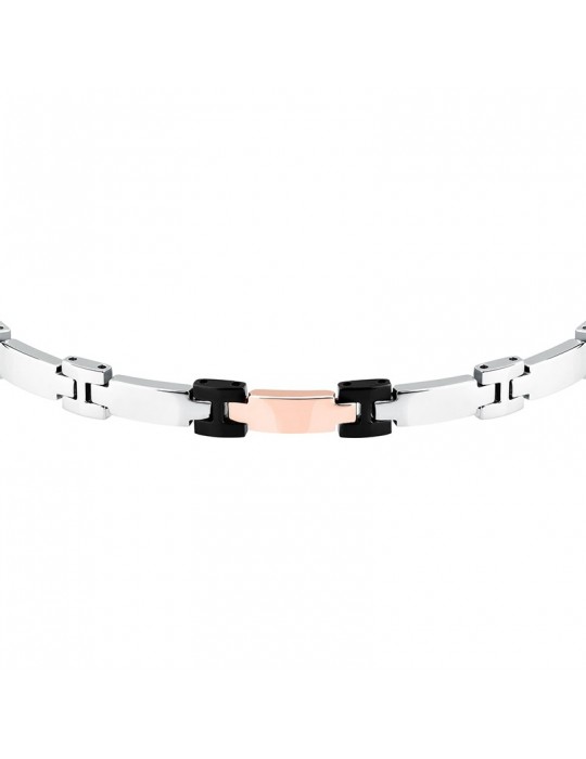 Morellato bracelet - Motown - Steel - Rose Gold mesh - SALS102
