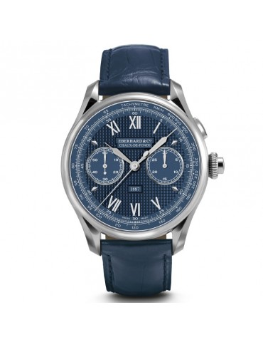 Eberhard Watch - Chronograph 1887 Limited Edition Mechanical Automatic 41.5 mm Blue - 0