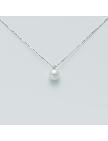 Collana Miluna da Donna - Perla - Diamante Naturale - PCL3933