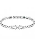 Morellato Bracelet - Motown - 316L Steel - White Crystals-SALS89