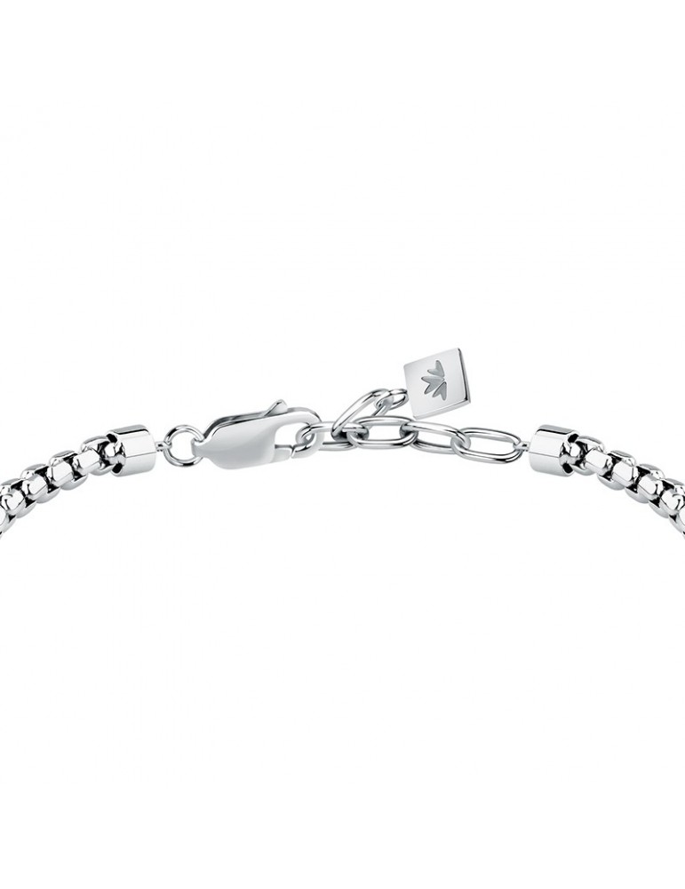 Morellato bracelet - Motown - 316L steel - Chain-Black elements-SALS91