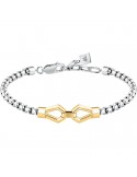Bracciale Morellato - Motown - Acciaio 316L - Elementi Dorati - SALS92