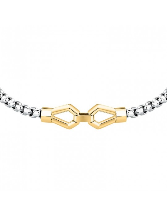 Bracciale Morellato - Motown - Acciaio 316L - Elementi Dorati - SALS92