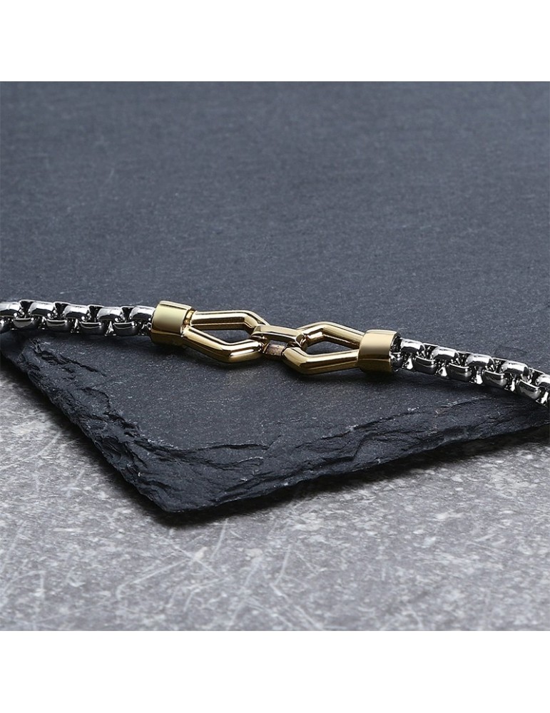 Bracciale Morellato - Motown - Acciaio 316L - Elementi Dorati - SALS92