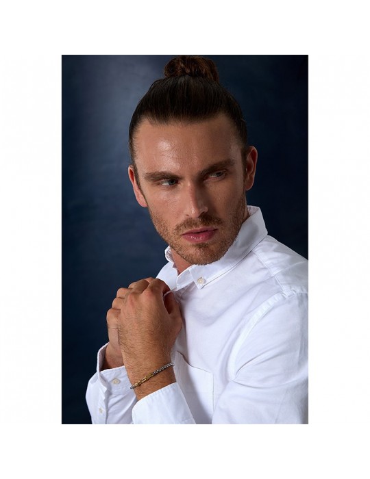 Bracciale Morellato - Motown - Acciaio 316L - Elementi Dorati - SALS92