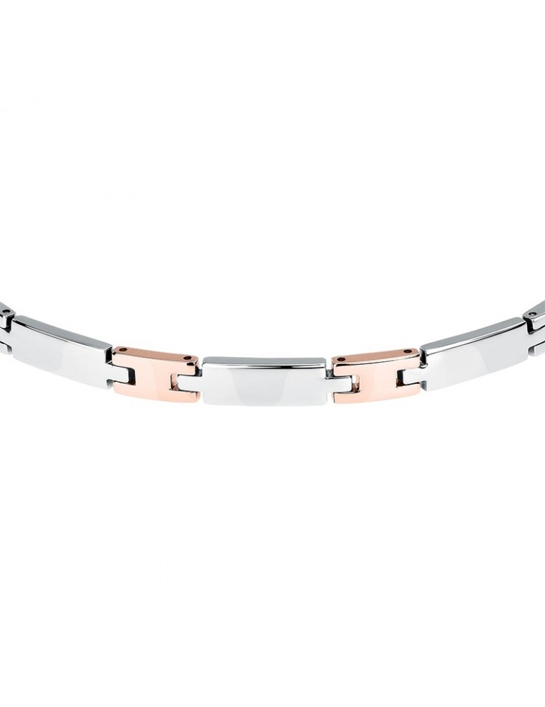 Bracciale Morellato - Motown - Acciaio 316L - Maglie Rose Gold -SALS98