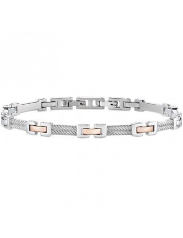Bracciale Morellato - Cross - Acciaio 316L - Giunture Gold - SKR37