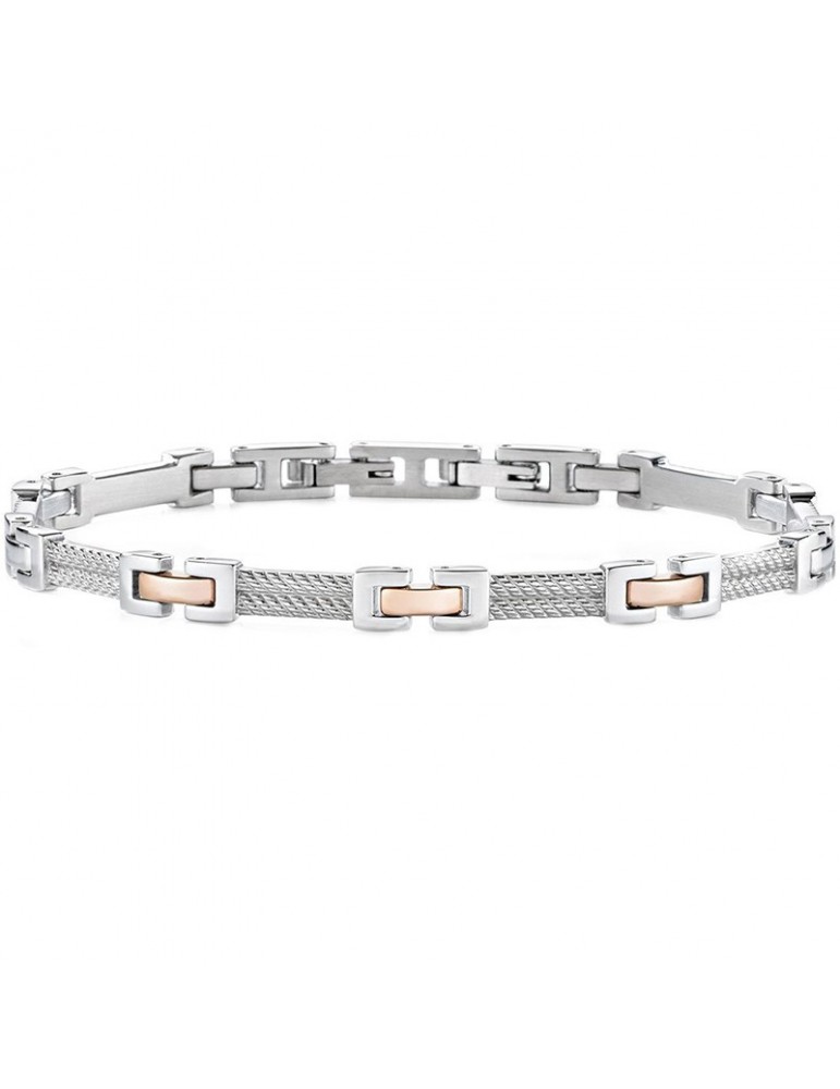 Bracciale Morellato - Cross - Acciaio 316L - Giunture Gold - SKR37