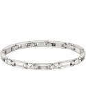 Bracciale Morellato-Cross-Acciaio 316L-Giunture Smaltate Silver-SKR58