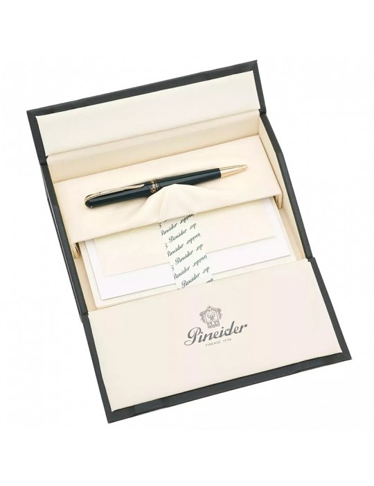 Pineider Ballpoint Pen-Avatar Anniversary Fancy-Pineider Green-SPP73030374