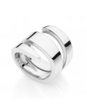 Unoaerre Ring - Adjustable - Silver - Spiral - 10EXA0030B-1AR