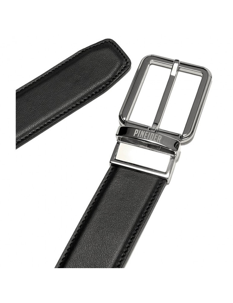 Cintura Pineider - Reversibile - Pelle Nera-Marrone - PSS723059