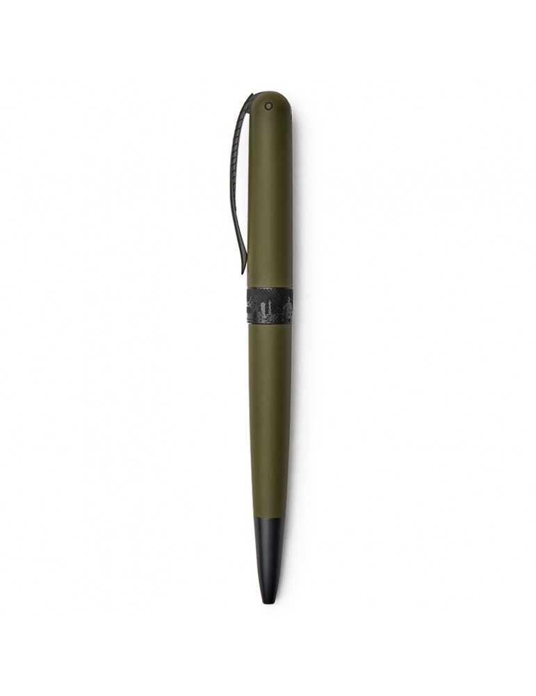 Pineider Ballpoint Pen - Military Green Ultraresin - Military Green - SS0MSPP4103608