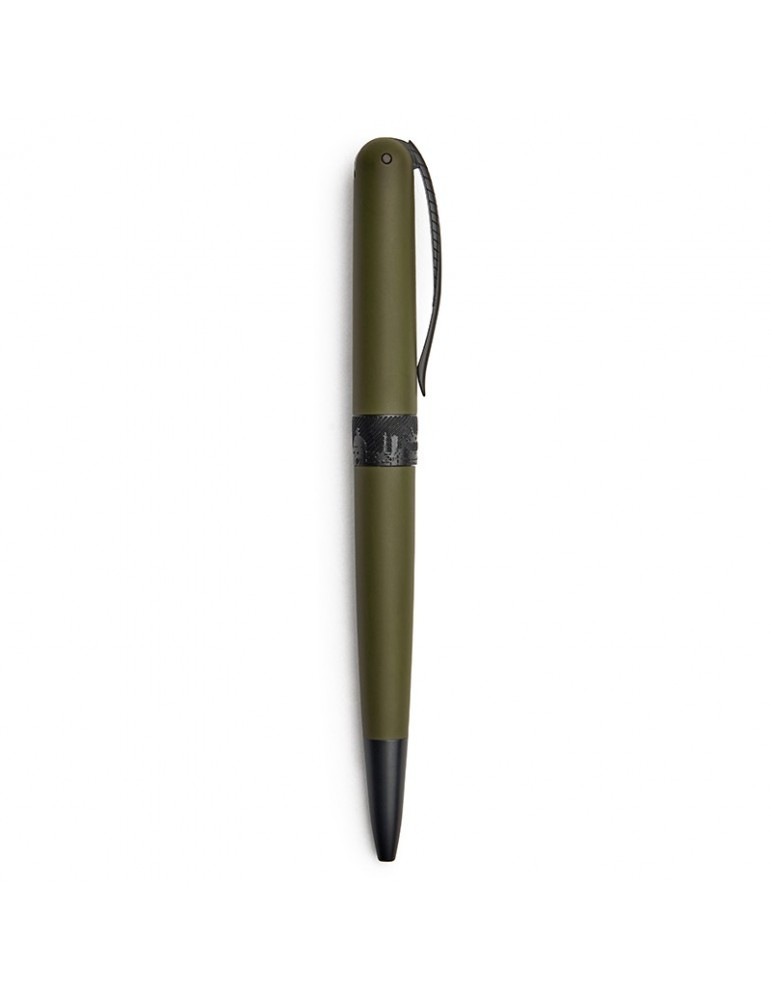 Pineider Ballpoint Pen - Military Green Ultraresin - Military Green - SS0MSPP4103608