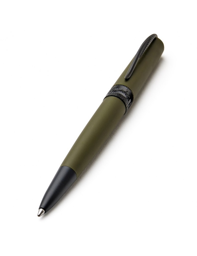 Penna a Sfera Pineider - Ultraresina Verde Militare - Military Green - SS0MSPP4103608