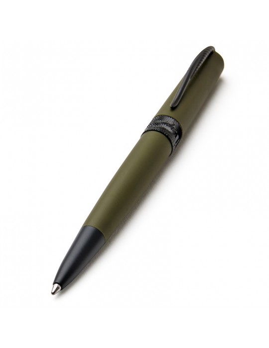 Penna a Sfera Pineider - Ultraresina Verde Militare - Military Green - SS0MSPP4103608