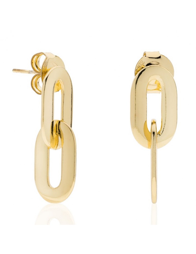 Orecchini Unoaerre - Gold - Catena Ovale Piatta - 10EXO0038G-1AR