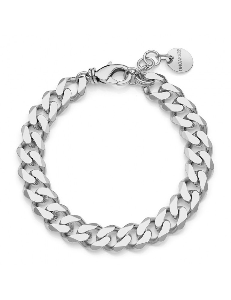 Unoaerre Bracelet - Silver - Diamond Grumetta Chain - 11EXB0034B