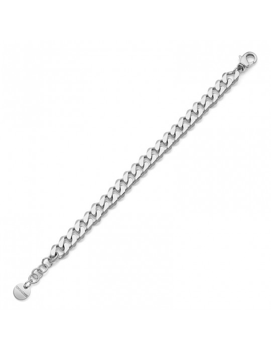 Bracciale Unoaerre - Silver - Catena Grumetta Diamantata - 11EXB0034B