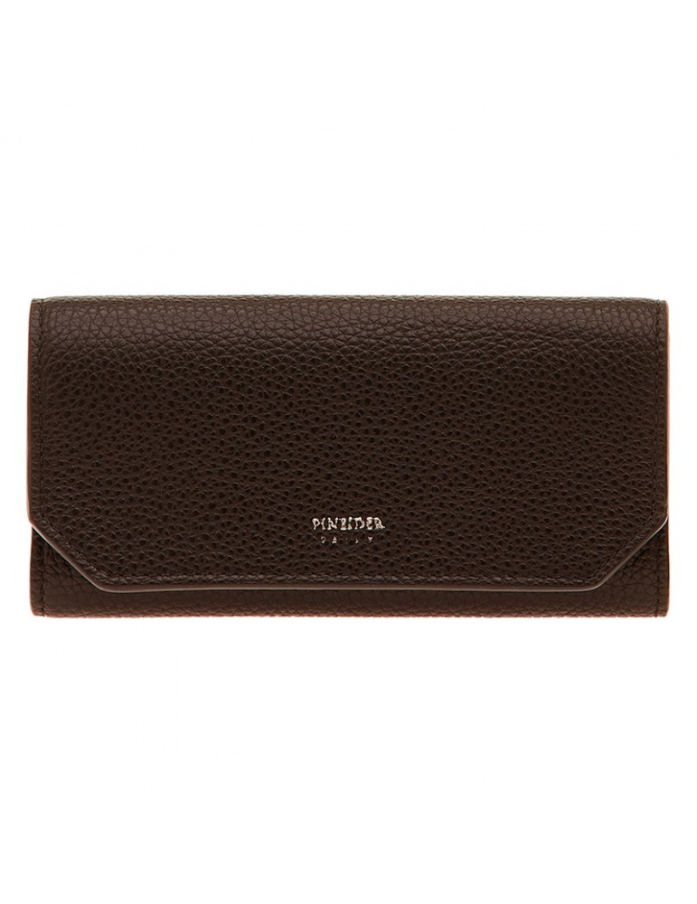 Pineider key ring - Leather - Dark Brown - 6 rings - PTS718059