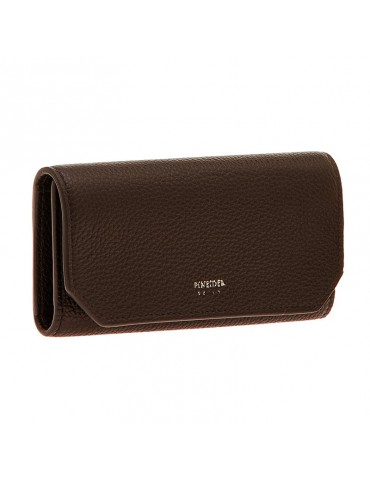 Pineider key ring - Leather - Dark Brown - 6 rings - PTS718059 2