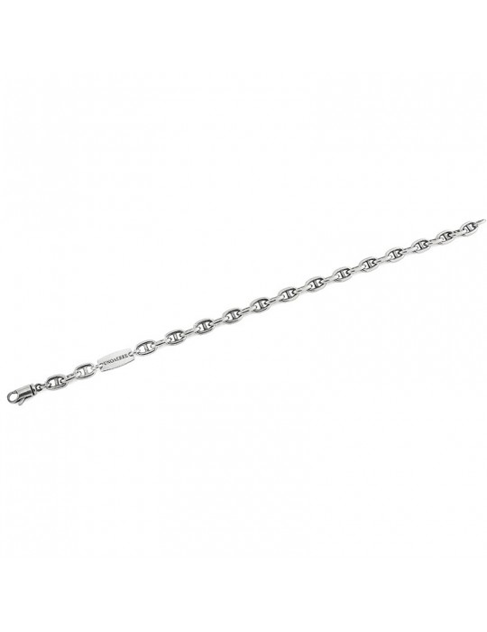 Unoaerre Bracelet - Silver - Traversino Chain - Plate-700YHH0193106