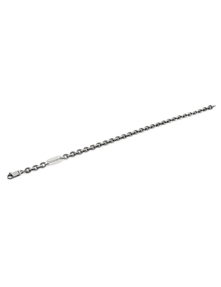Unoaerre Bracelet - Silver - Forzatina Chain - Plate-700YHH0213101