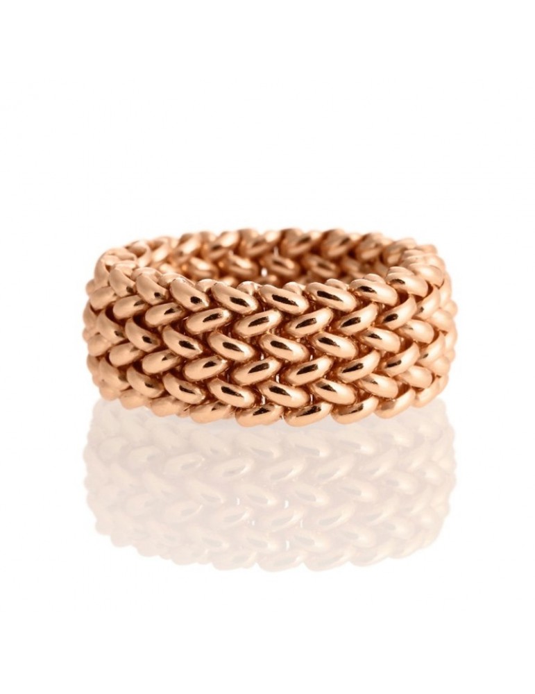 Anello Unoaerre-Chicco-Rose Gold-a Fascia Bassa-Misura 14-711ECA0110R14-1AR