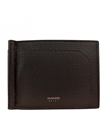 Fermasoldi Pineider-Pelle di Vitello Bottalata-Testa di Moro-PTS712059