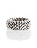 Unoaerre Ring-Chicco-Silver 925% White-Low Band-711ECA011B18-1AR